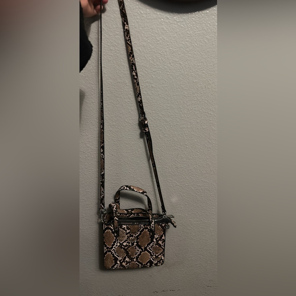 Forever 21 Snake Print Mini Purse